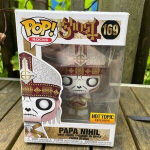 Funko Pop Rocks Ghost 169 Papa Nihil Hot Topic Exclusive